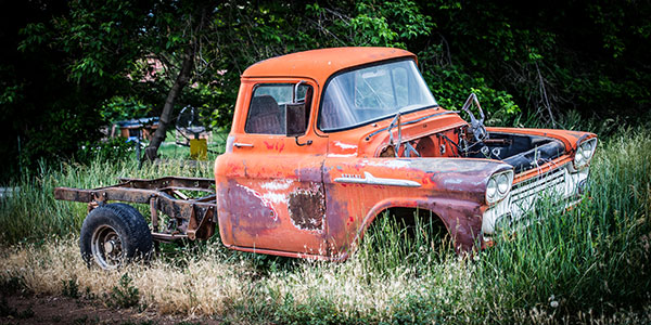 Photograph old Truck